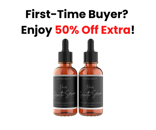 Two Serums 🎁 50% Off 🎁—Your First-Time Treat!