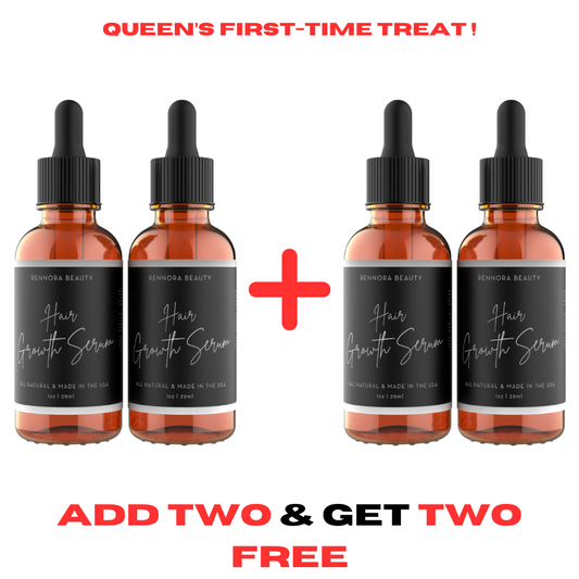 Add TWO Serum & Get 🎁 TWO for FREE🎁—Queen’s First-Time Treat !